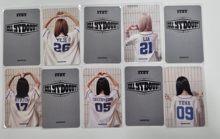 ITZY "KILL MY DOUBT" - Makestar Fansign Event Photocard Round 2 - HALLYUSUPERSTORE