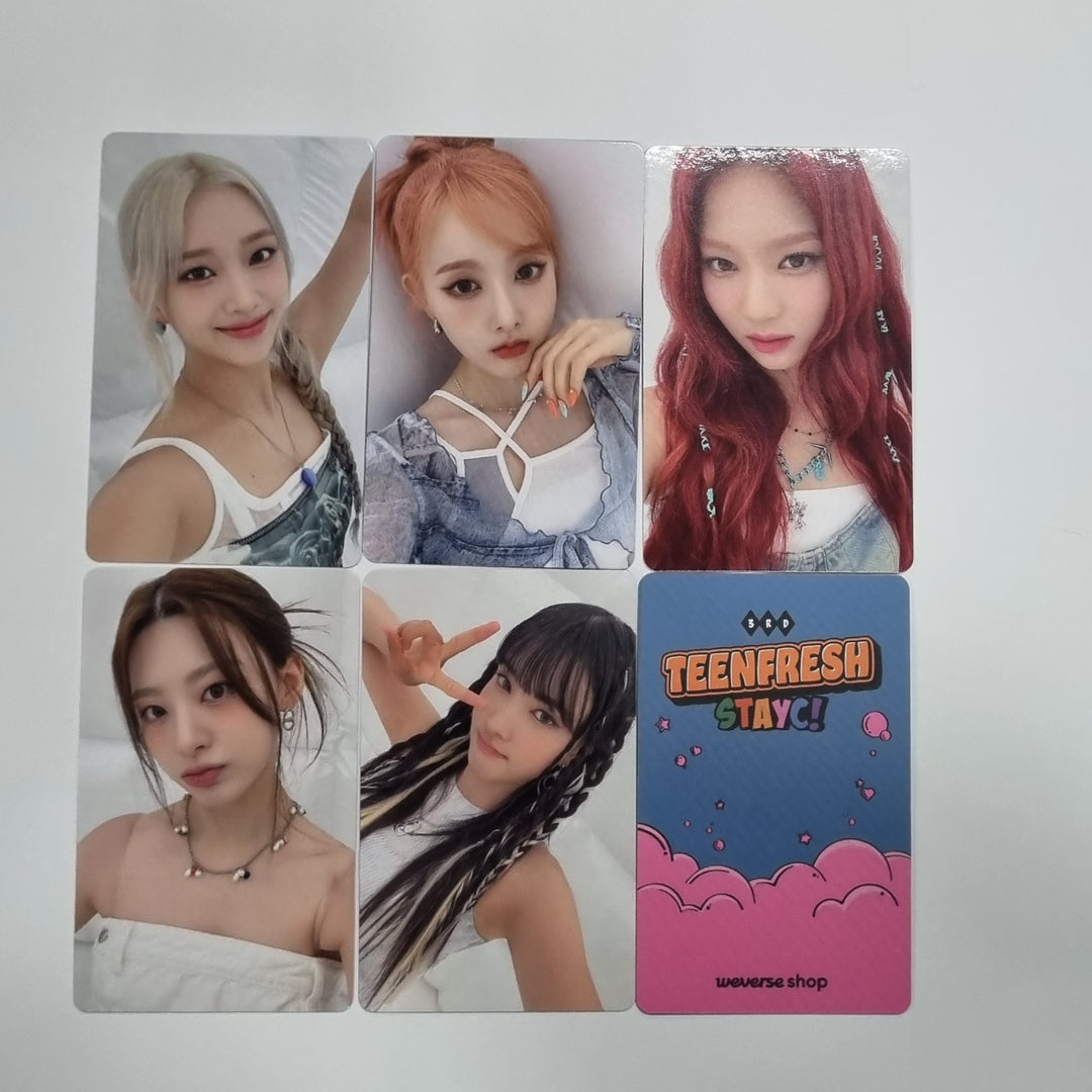 STAYC "TEENFRESH" - Weverse Shop Pre-Order Benefit Photocard [Digipak Ver] - HALLYUSUPERSTORE