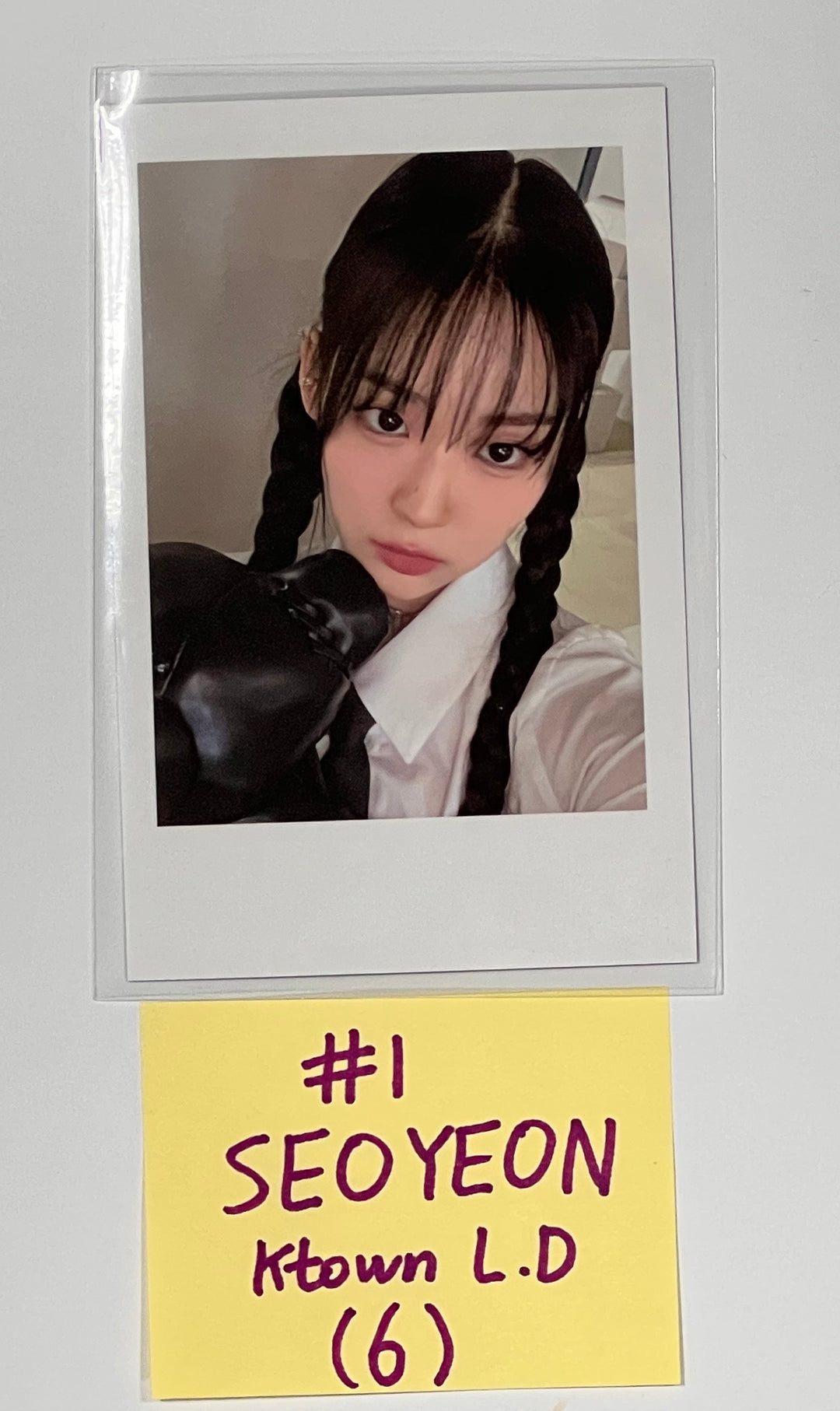 TripleS "LOVElution" - Ktown4U Lucky Draw &amp; Drink Event Polaroid Type Photocard - HALLYUSUPERSTORE