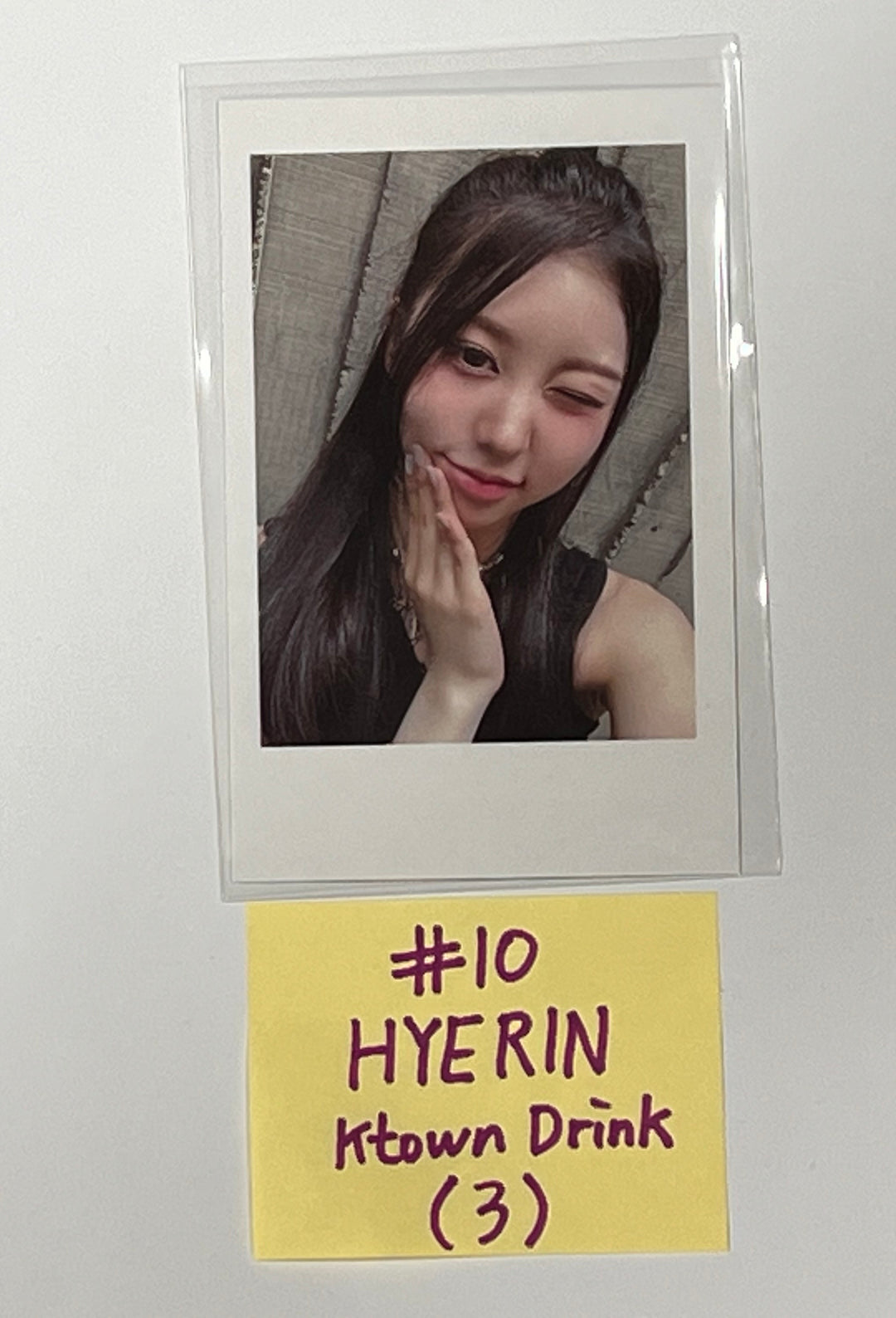 TripleS "LOVElution" - Ktown4U Lucky Draw &amp; Drink Event Polaroid Type Photocard - HALLYUSUPERSTORE