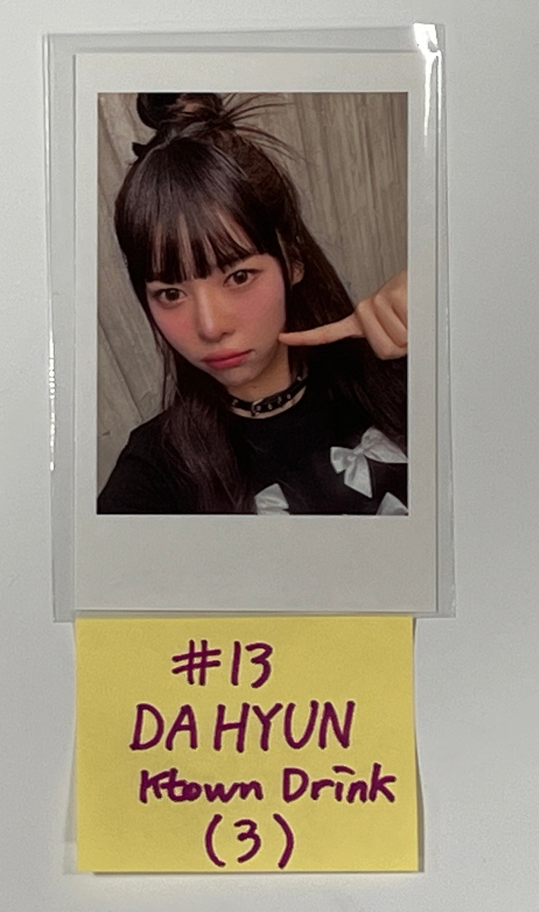 TripleS "LOVElution" - Ktown4U Lucky Draw &amp; Drink Event Polaroid Type Photocard - HALLYUSUPERSTORE