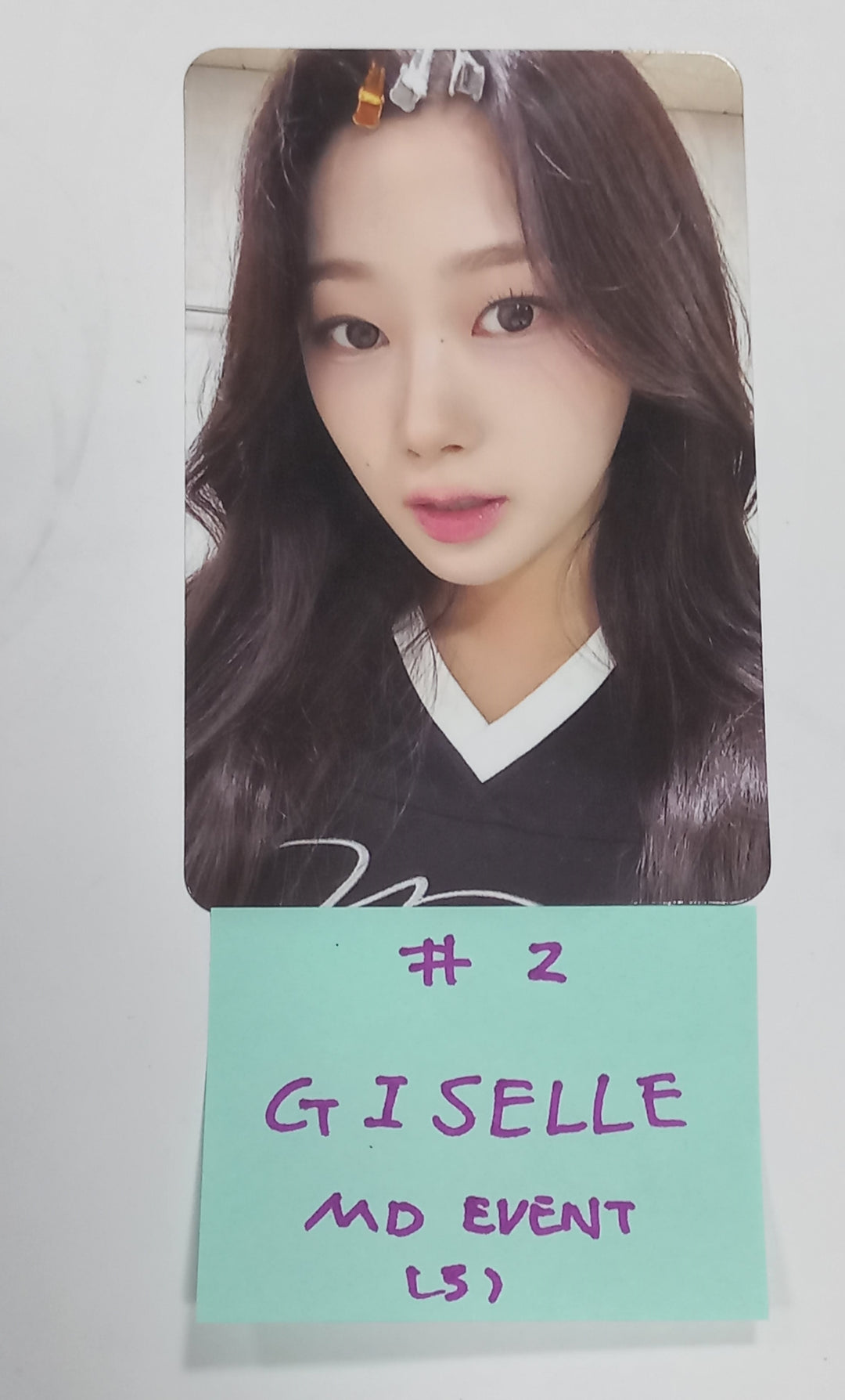 Aespa "MY WORLD" - MD Event Photocard - HALLYUSUPERSTORE