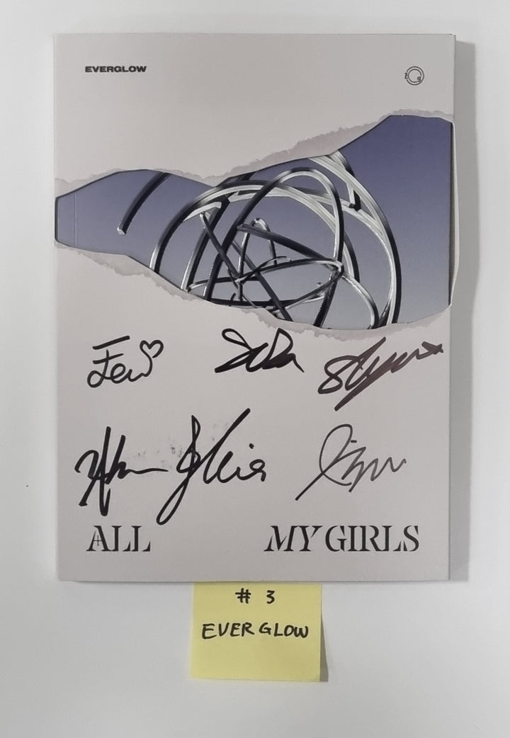 StayC 3rd Mini "TEENFRESH", Jihyo (of Twice) 1st Mini "ZONE", TripleS "LOVElution : MUHAN", Everglow 2nd Single "All My Girls", ODD EYE CIRCLE "Version Up" - Hand Autographed(Signed) Promo Album [23.08.21] - HALLYUSUPERSTORE