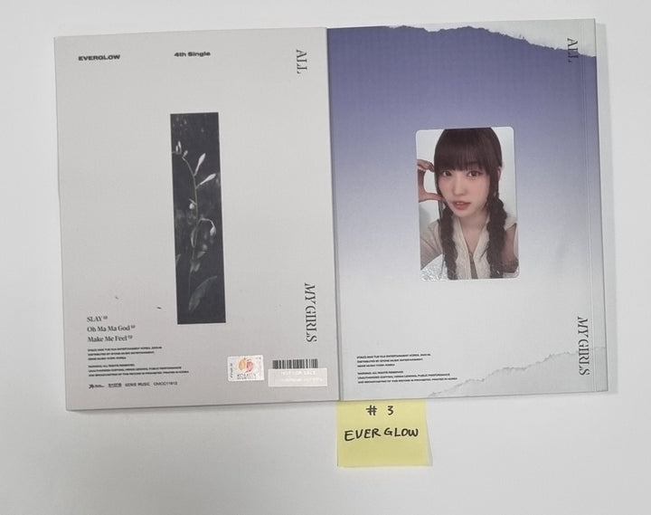 StayC 3rd Mini "TEENFRESH", Jihyo (of Twice) 1st Mini "ZONE", TripleS "LOVElution : MUHAN", Everglow 2nd Single "All My Girls", ODD EYE CIRCLE "Version Up" - Hand Autographed(Signed) Promo Album [23.08.21] - HALLYUSUPERSTORE