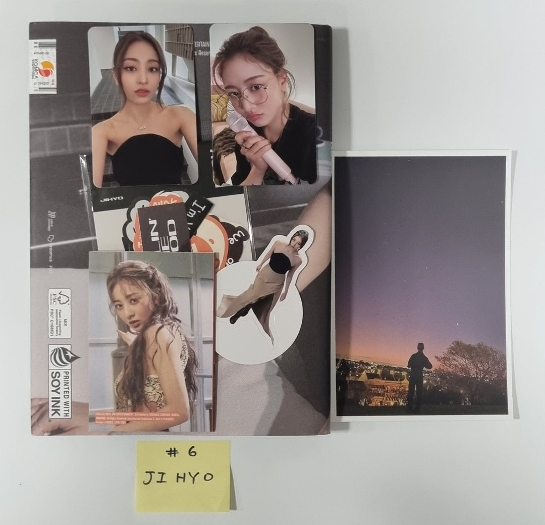 StayC 3rd Mini "TEENFRESH", Jihyo (of Twice) 1st Mini "ZONE", TripleS "LOVElution : MUHAN", Everglow 2nd Single "All My Girls", ODD EYE CIRCLE "Version Up" - Hand Autographed(Signed) Promo Album [23.08.21] - HALLYUSUPERSTORE