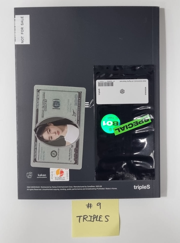 StayC 3rd Mini "TEENFRESH", Jihyo (of Twice) 1st Mini "ZONE", TripleS "LOVElution : MUHAN", Everglow 2nd Single "All My Girls", ODD EYE CIRCLE "Version Up" - Hand Autographed(Signed) Promo Album [23.08.21] - HALLYUSUPERSTORE