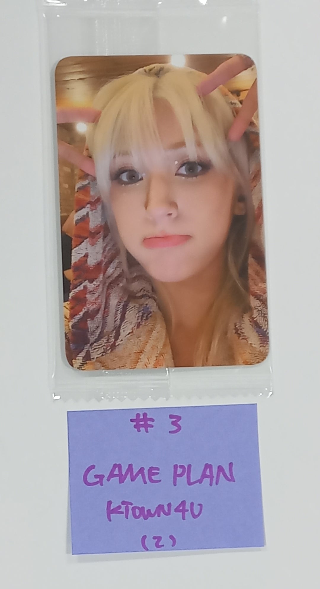 JEON SOMI "GAME PLAN" - Ktown4U Fansign Event Photocard [23.08.21] - HALLYUSUPERSTORE