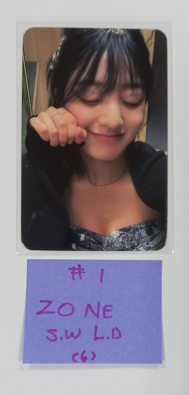 JIHYO "ZONE" 1st Mini Album - Soundwave Lucky Draw Event Photocard &amp; 2 Cut Photo [23.08.21] - HALLYUSUPERSTORE