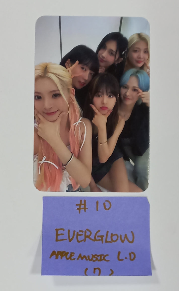 Everglow "ALL MY GIRLS" - Apple Music Lucky Draw Event Photocard [23.08.21] - HALLYUSUPERSTORE