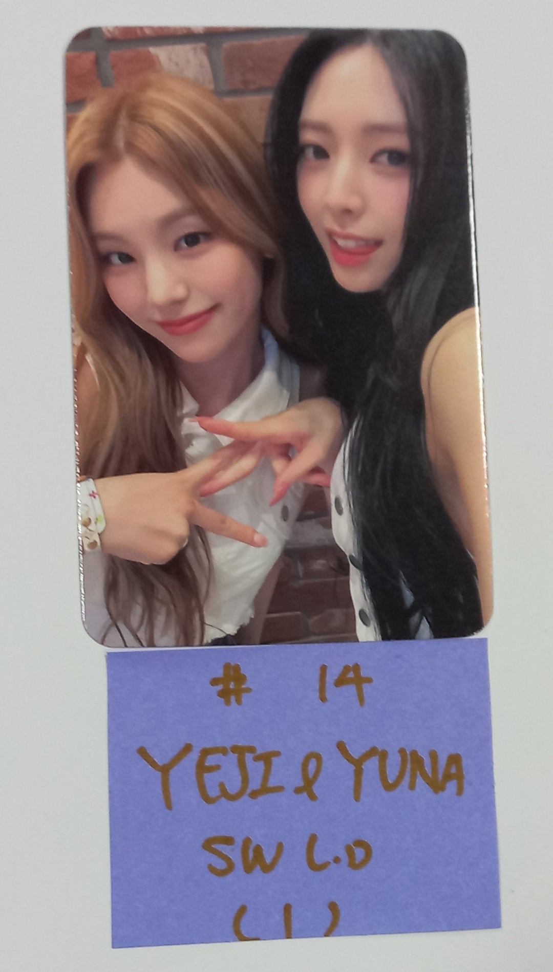 ITZY "KILL MY DOUBT" - Soundwave Lucky Draw Event Photocard Round 4 [23.08.21] - HALLYUSUPERSTORE