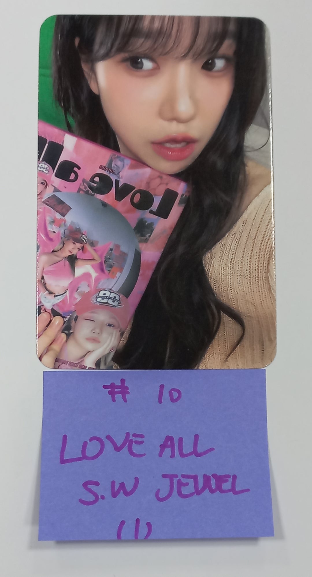 JO YURI "Love All" - [Music Korea, M2U, Soundwave] Fansign Event Photocard [JEWEL Ver.] [23.08.21] - HALLYUSUPERSTORE