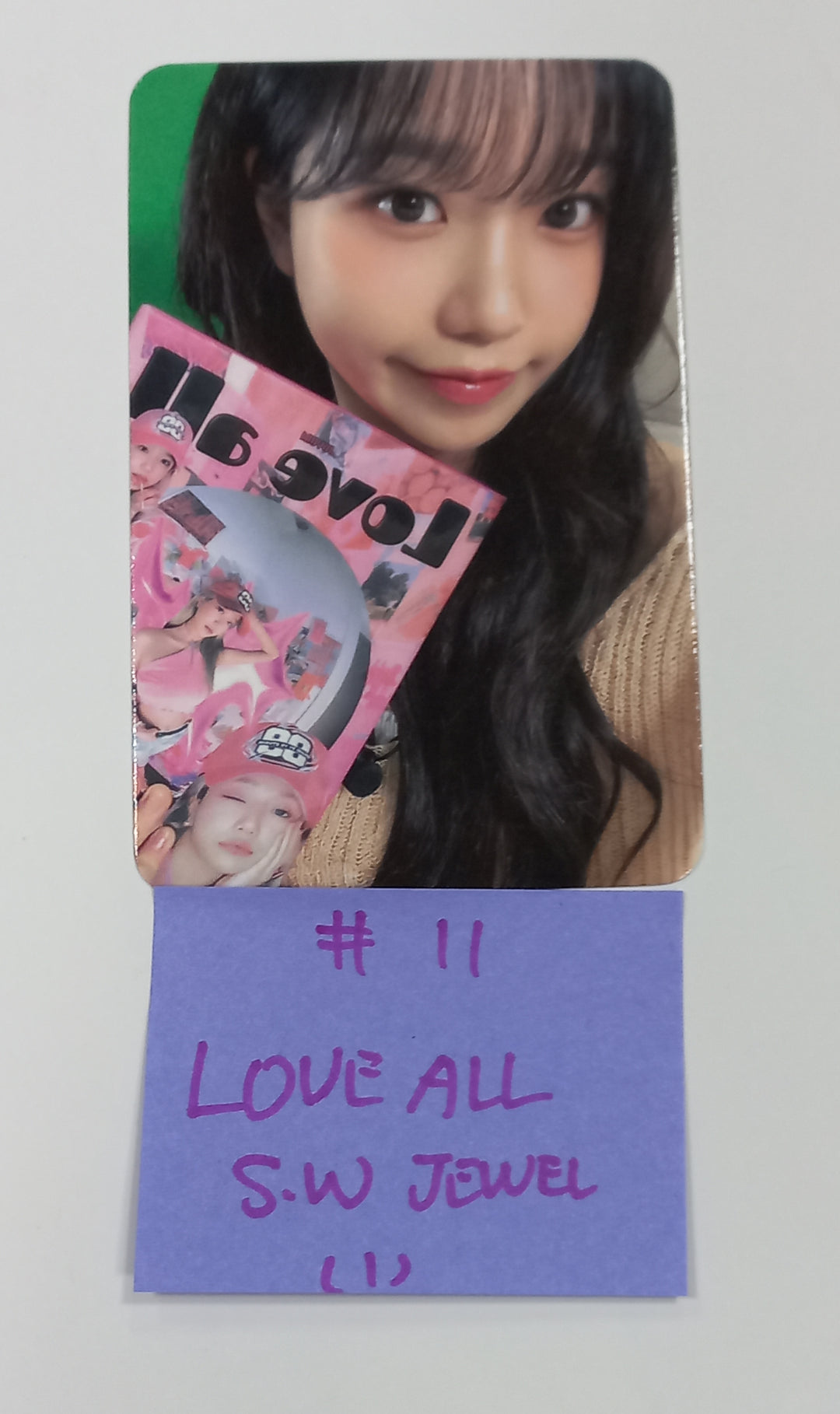 JO YURI "Love All" - [Music Korea, M2U, Soundwave] Fansign Event Photocard [JEWEL Ver.] [23.08.21] - HALLYUSUPERSTORE