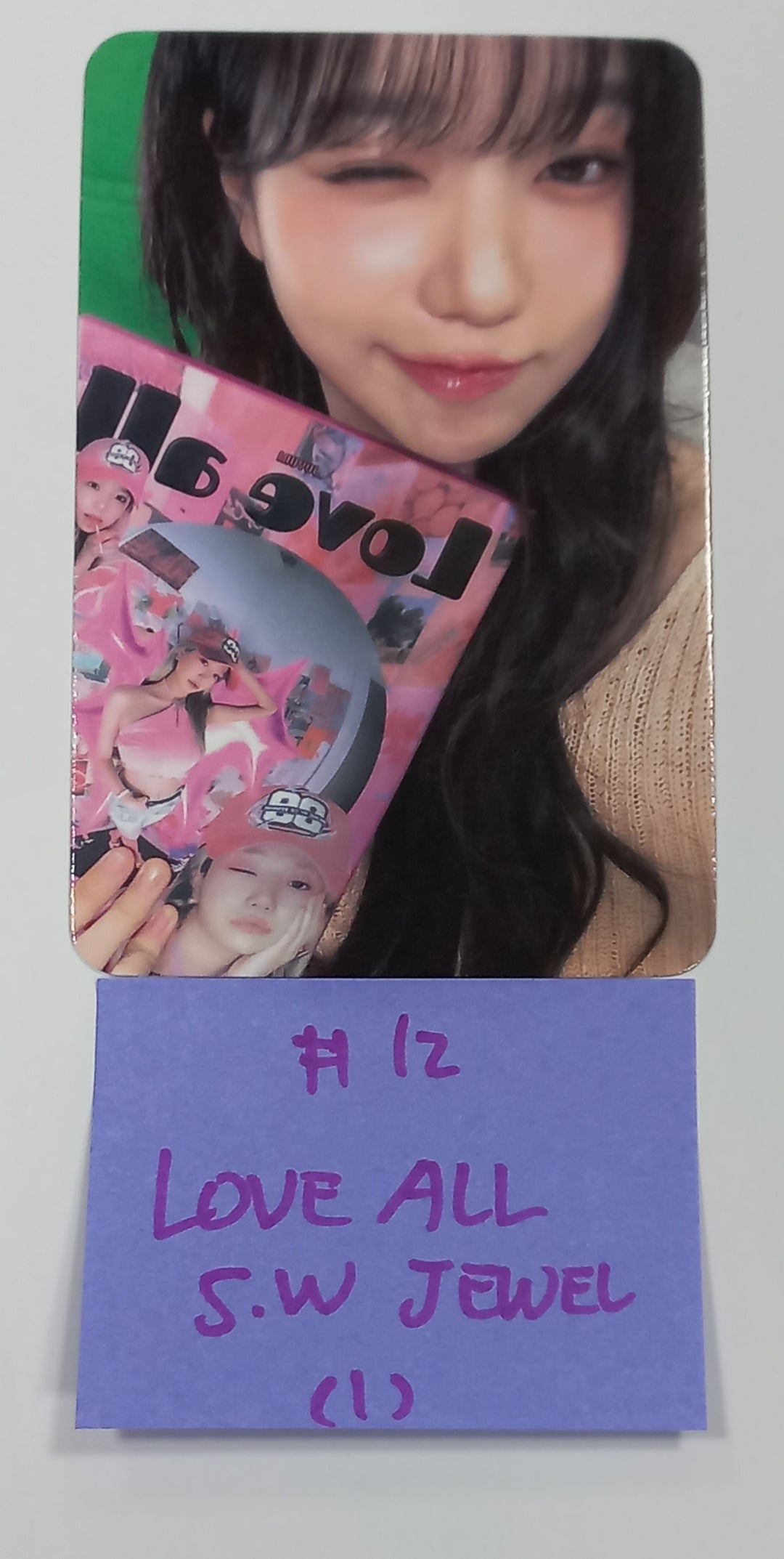 JO YURI "Love All" - [Music Korea, M2U, Soundwave] Fansign Event Photocard [JEWEL Ver.] [23.08.21] hallyusuperstore19