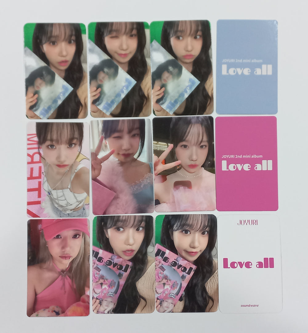 JO YURI "Love All" - [Music Korea, M2U, Soundwave] Fansign Event Photocard [JEWEL Ver.] [23.08.21] - HALLYUSUPERSTORE