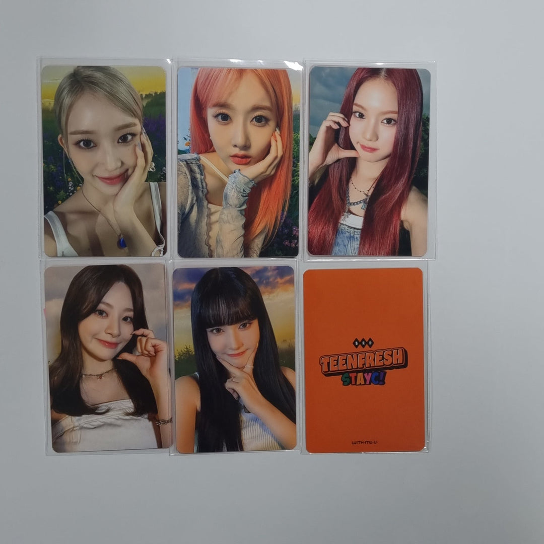 STAYC "TEENFRESH" - Withmuu Pop-Up MD scratch Event Photocard [23.08.24] - HALLYUSUPERSTORE