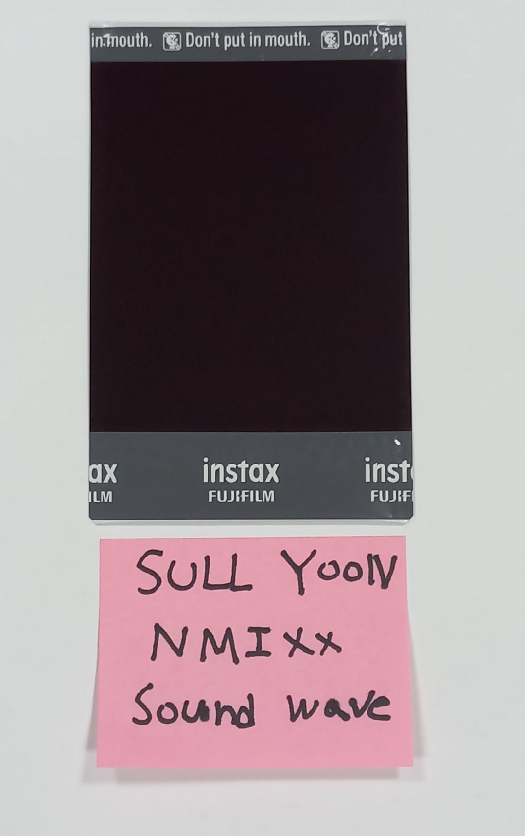 Sullyoon (Of NMIXX) "A Midsummer NMIXX’s Dream" - Hand Autographed(Signed) Polaroid [23.08.22] - HALLYUSUPERSTORE