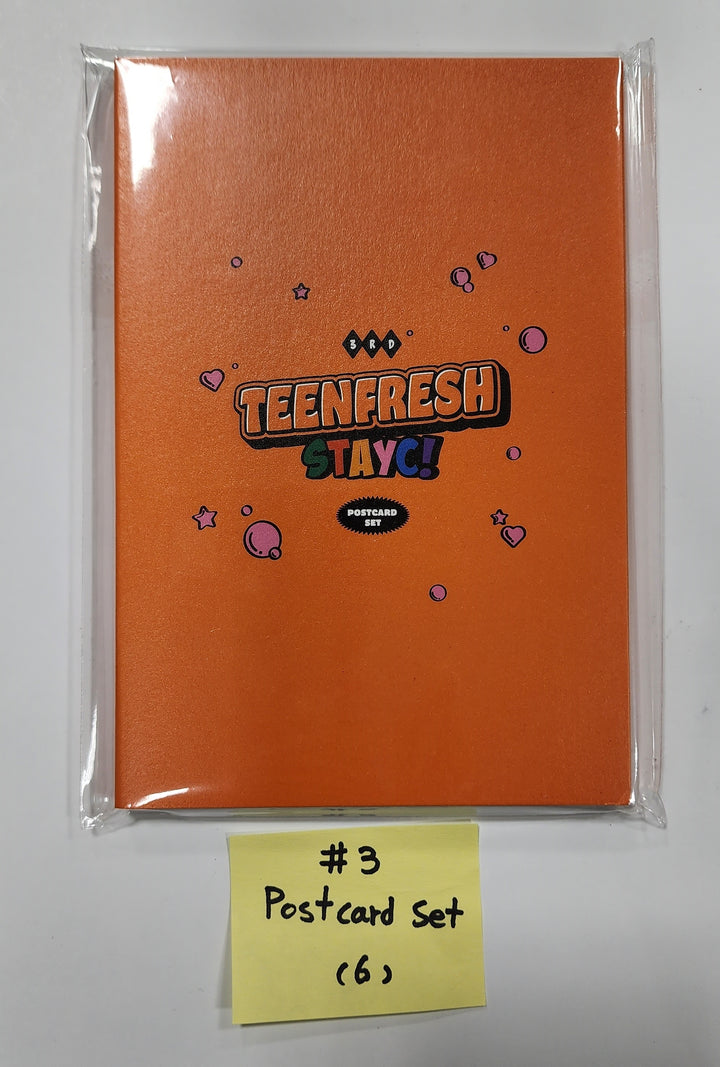 STAYC "TEENFRESH" - Withmuu Pop-Up Official MD [Acrylic Frame, Bubble Smart Tok, Postcard Set, Mesh Pouch &amp; Metal Sticker] [23.08.22] - HALLYUSUPERSTORE