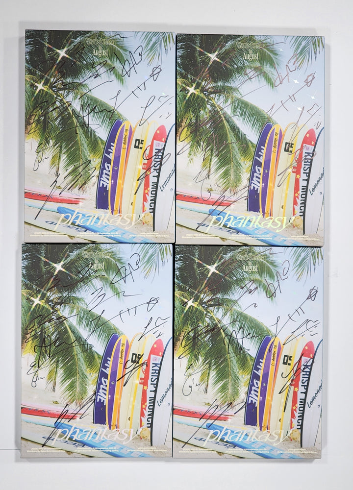 The Boyz ""PHANTASY" pt.1 Christmas in August - Hand Autographed(Signed) Promo Album [23.08.23] - HALLYUSUPERSTORE