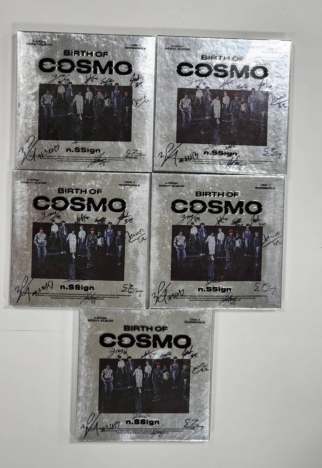 n.SSign "BIRTH OF COSMO" - Hand Autographed(Signed) Promo Album [23.08.23] - HALLYUSUPERSTORE