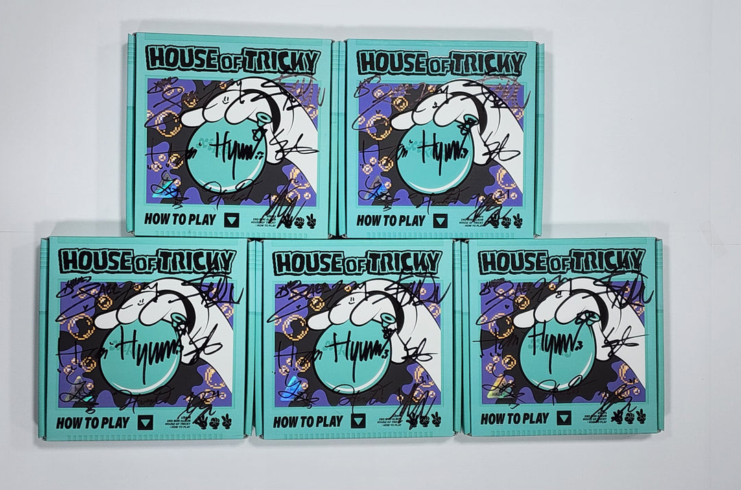 Xikers "HOUSE OF TRICKY : HOW TO PLAY" - Hand Autographed(Signed) Promo Album [23.08.23] - HALLYUSUPERSTORE