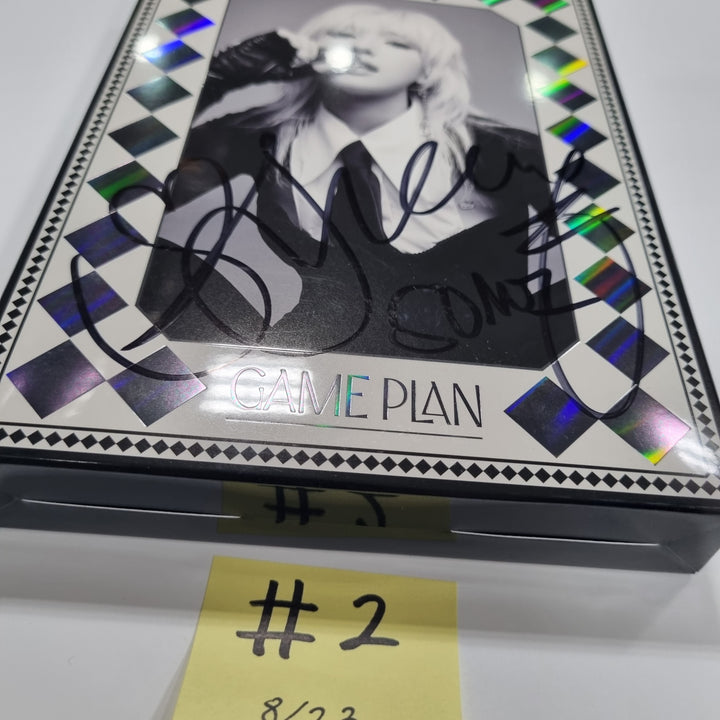 JEON SOMI "GAME PLAN" - Hand Autographed(Signed) Promo Album [23.08.23] - HALLYUSUPERSTORE