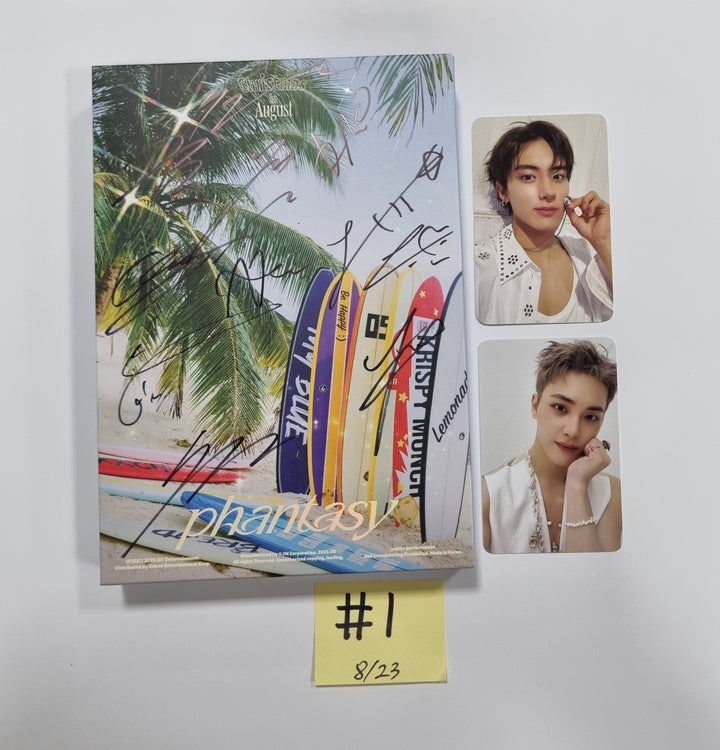 The Boyz ""PHANTASY" pt.1 Christmas in August - Hand Autographed(Signed) Promo Album [23.08.23] - HALLYUSUPERSTORE