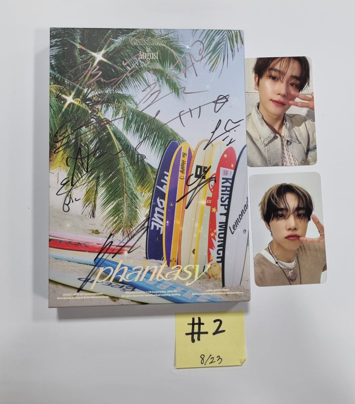The Boyz ""PHANTASY" pt.1 Christmas in August - Hand Autographed(Signed) Promo Album [23.08.23] - HALLYUSUPERSTORE