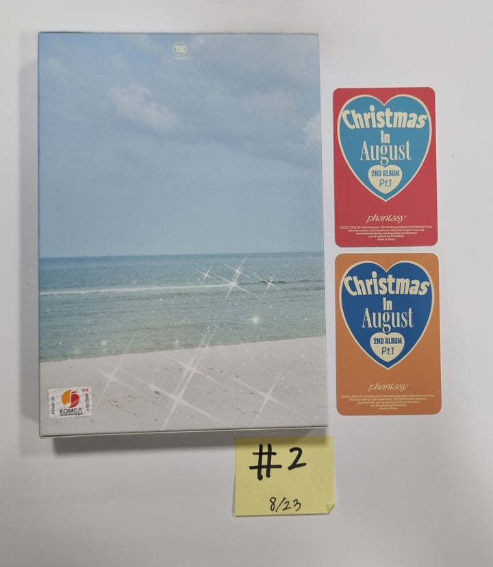 The Boyz ""PHANTASY" pt.1 Christmas in August - Hand Autographed(Signed) Promo Album [23.08.23] - HALLYUSUPERSTORE