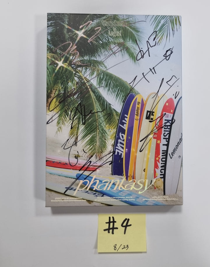 The Boyz ""PHANTASY" pt.1 Christmas in August - Hand Autographed(Signed) Promo Album [23.08.23] - HALLYUSUPERSTORE