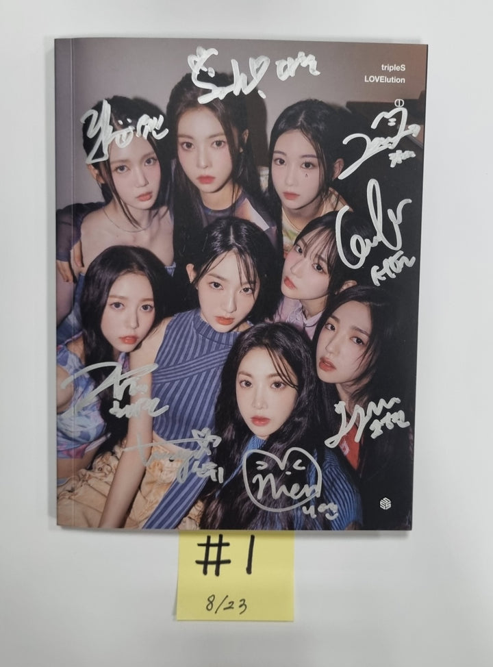 TripleS "LOVElution : MUHAN" - Hand Autographed(Signed) Promo Album [23.08.23] - HALLYUSUPERSTORE