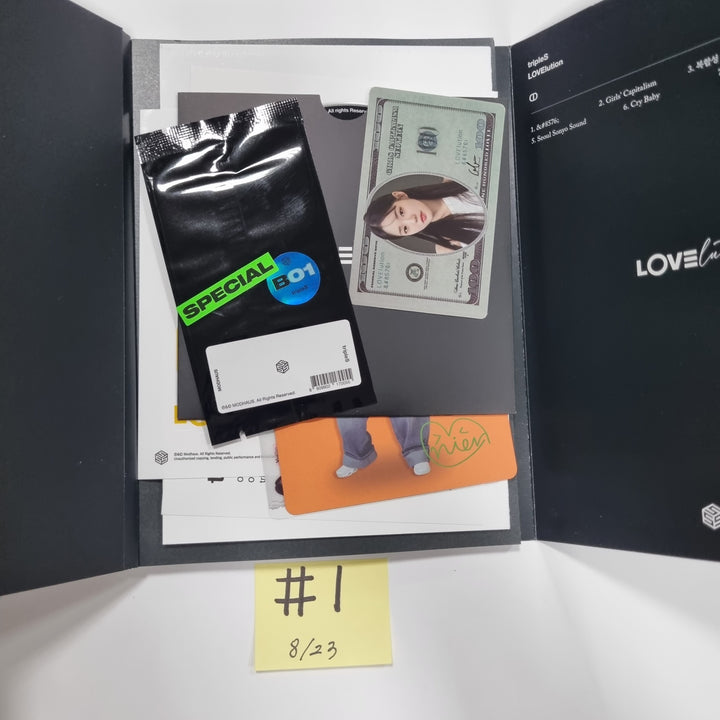 TripleS "LOVElution : MUHAN" - Hand Autographed(Signed) Promo Album [23.08.23] - HALLYUSUPERSTORE