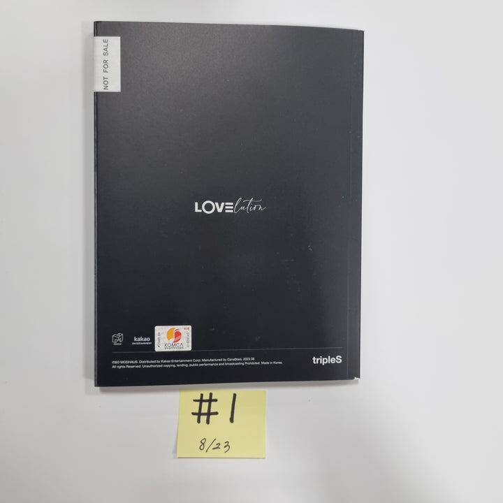 TripleS "LOVElution : MUHAN" - Hand Autographed(Signed) Promo Album [23.08.23] - HALLYUSUPERSTORE