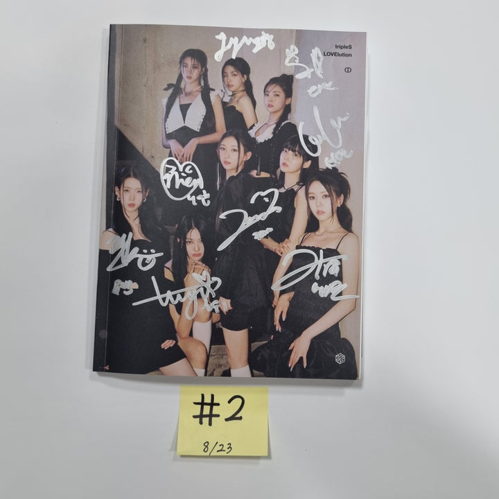 TripleS "LOVElution : MUHAN" - Hand Autographed(Signed) Promo Album [23.08.23] - HALLYUSUPERSTORE
