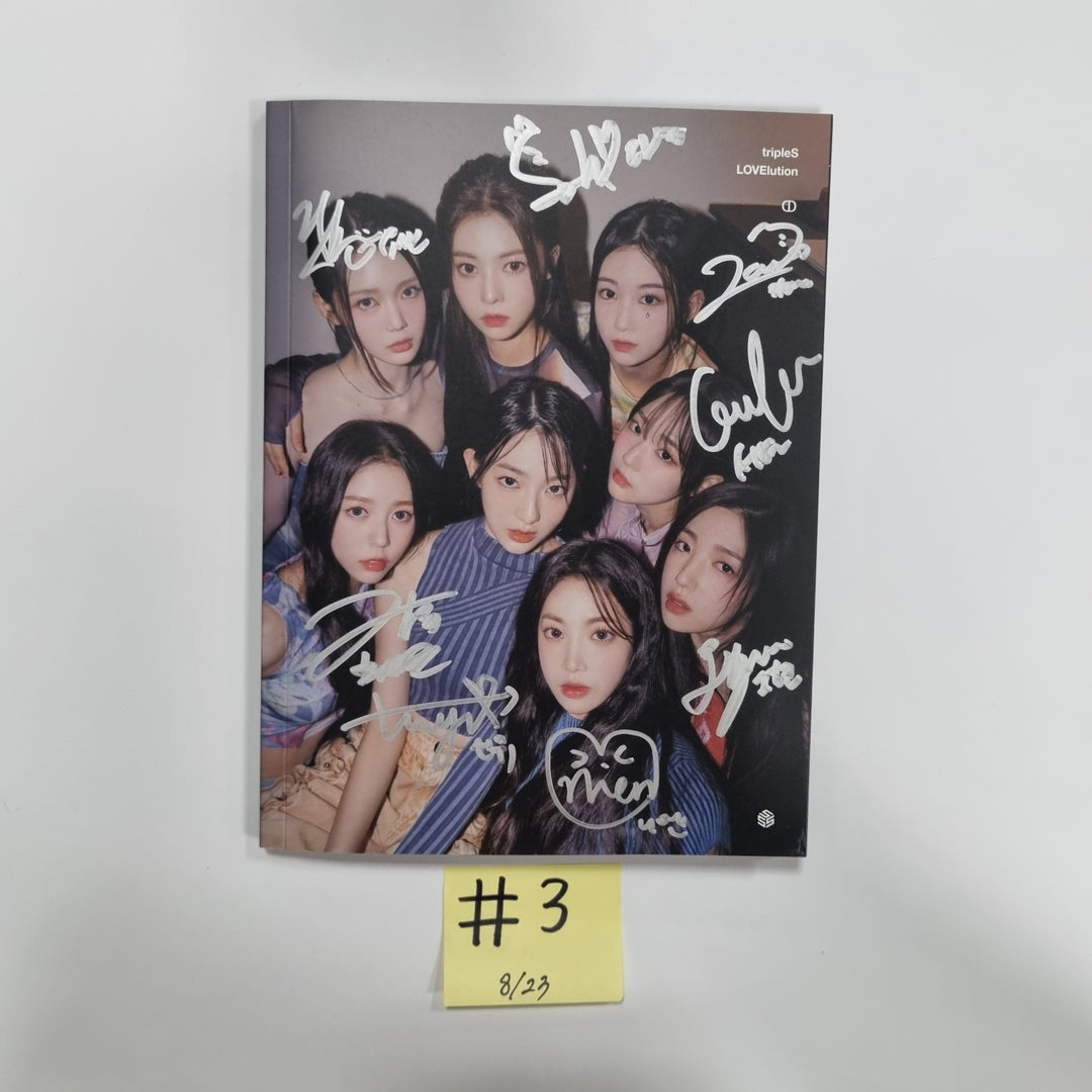 TripleS "LOVElution : MUHAN" - Hand Autographed(Signed) Promo Album [23.08.23] - HALLYUSUPERSTORE