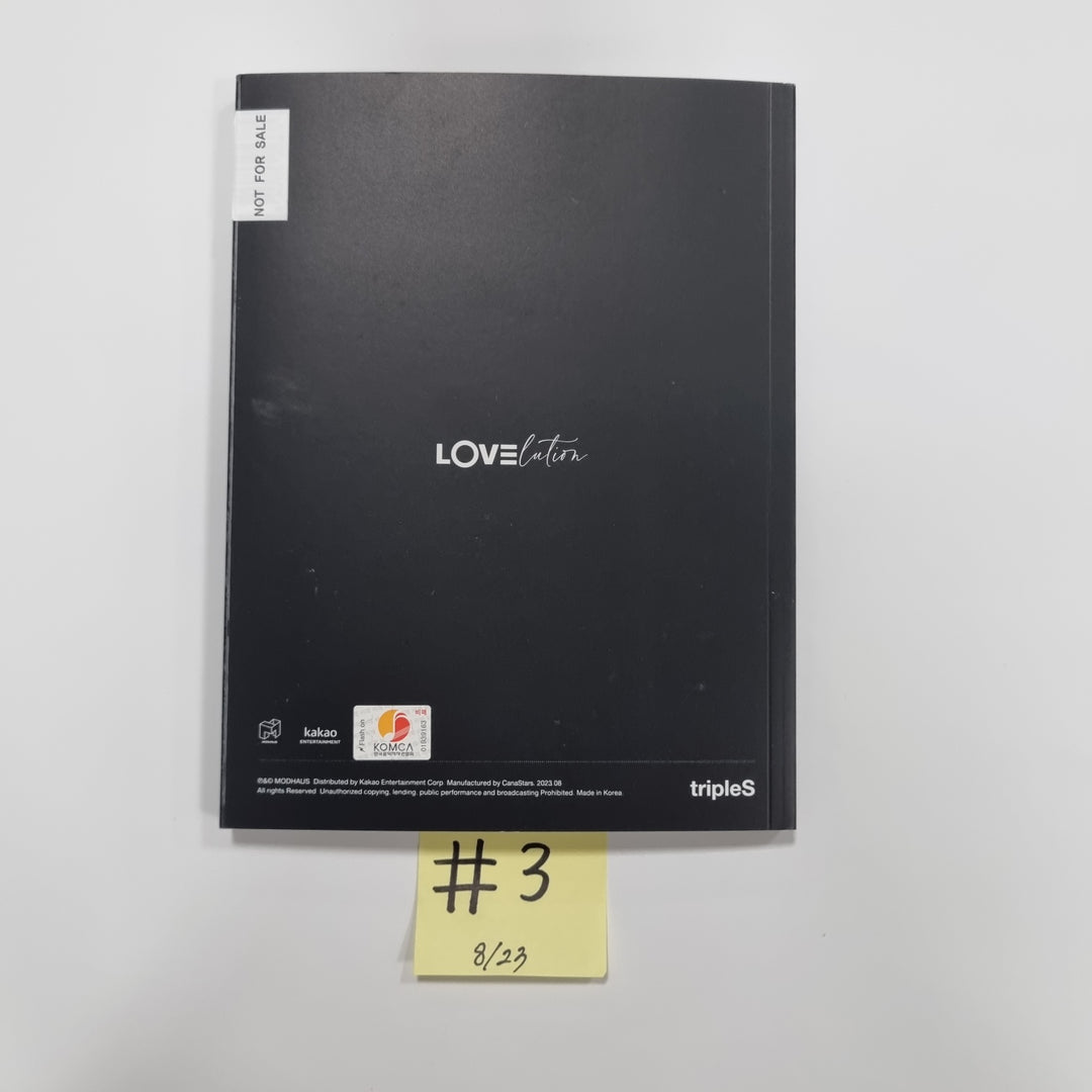 TripleS "LOVElution : MUHAN" - Hand Autographed(Signed) Promo Album [23.08.23] - HALLYUSUPERSTORE