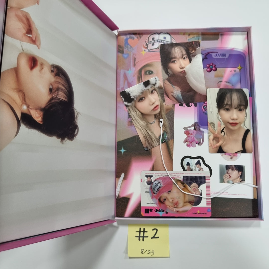 JO YURI "Love All" - Hand Autographed(Signed) Promo Album [23.08.23] - HALLYUSUPERSTORE