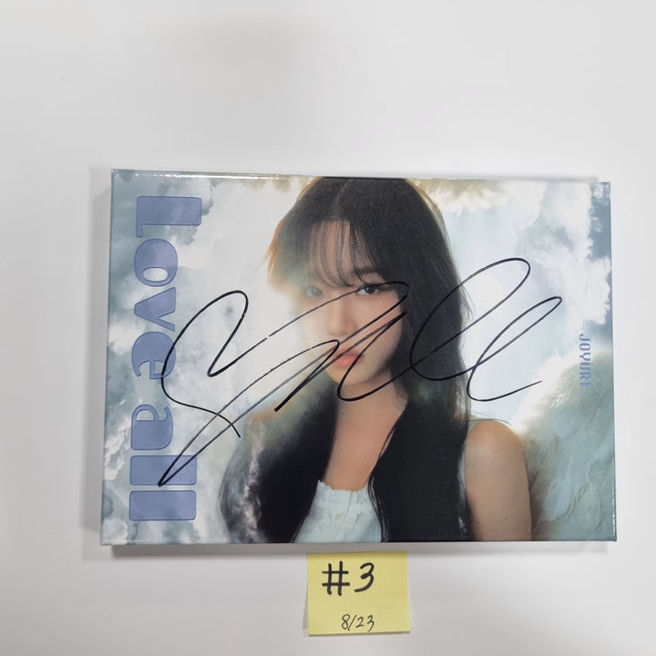 JO YURI "Love All" - Hand Autographed(Signed) Promo Album [23.08.23] - HALLYUSUPERSTORE