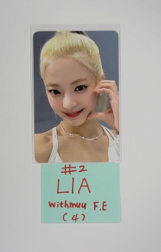 ITZY "KILL MY DOUBT" - Withmuu Fansign Event Photocard [23.08.23] - HALLYUSUPERSTORE