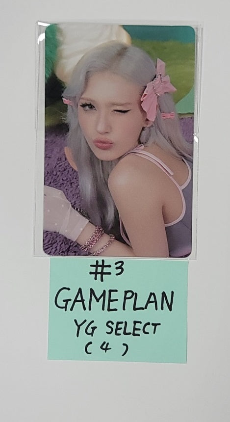 JEON SOMI "GAME PLAN" - YG Select Pre-Order Benefit Photocard (2) [23.08.22] - HALLYUSUPERSTORE