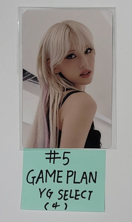 JEON SOMI "GAME PLAN" - YG Select Pre-Order Benefit Photocard (2) [23.08.22] - HALLYUSUPERSTORE