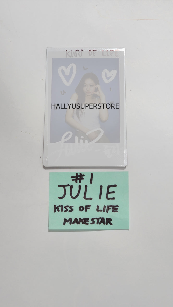 KISS OF LIFE"KISS OF LIFE" - Hand Autographed(Signed) Polaroid, 2 Cut Photo [23.08.23] - HALLYUSUPERSTORE