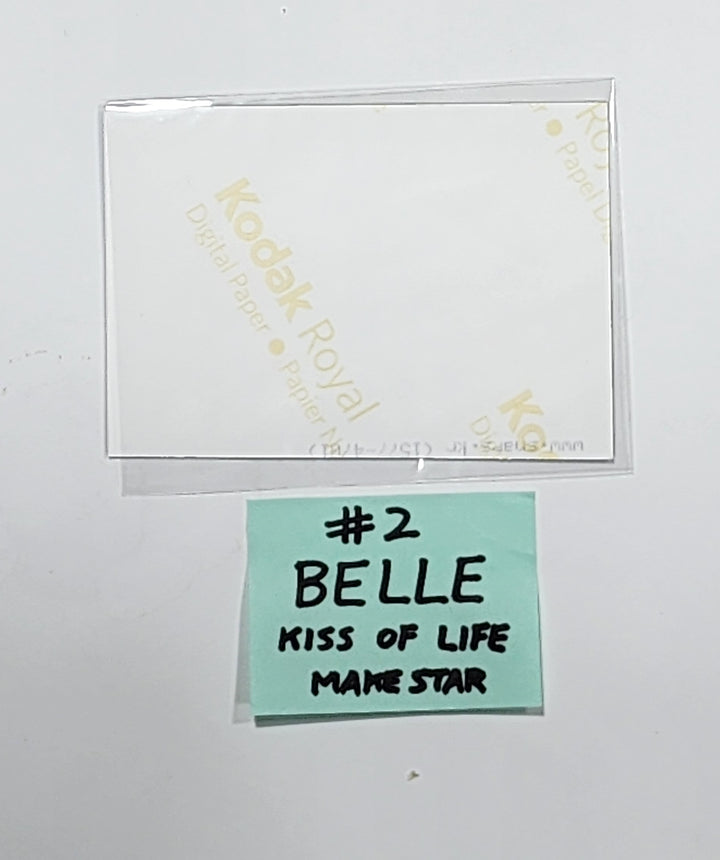 KISS OF LIFE"KISS OF LIFE" - Hand Autographed(Signed) Polaroid, 2 Cut Photo [23.08.23] - HALLYUSUPERSTORE