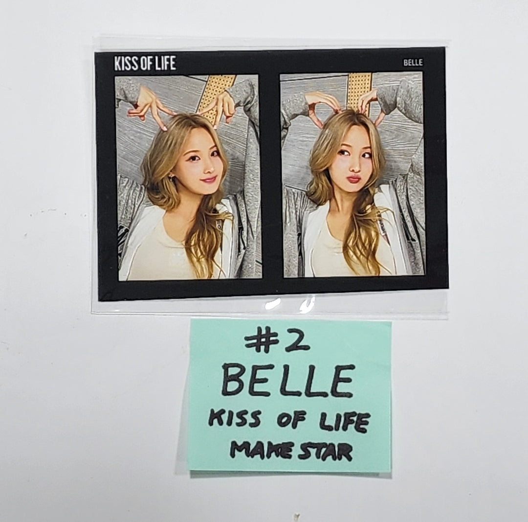 KISS OF LIFE"KISS OF LIFE" - Hand Autographed(Signed) Polaroid, 2 Cut Photo [23.08.23] - HALLYUSUPERSTORE