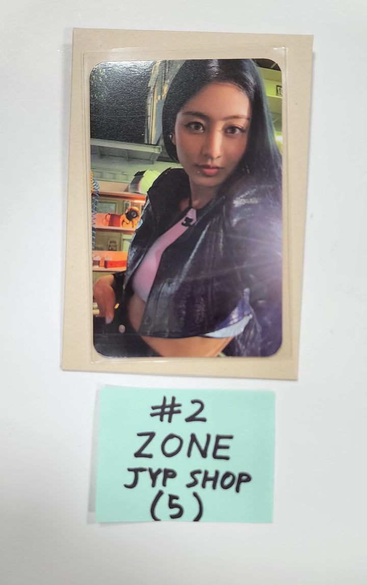 JIHYO "ZONE" 1st Mini Album -  JYP Shop Pre-Order Benefit Photocard [Digipack Ver.] [23.08.23] - HALLYUSUPERSTORE