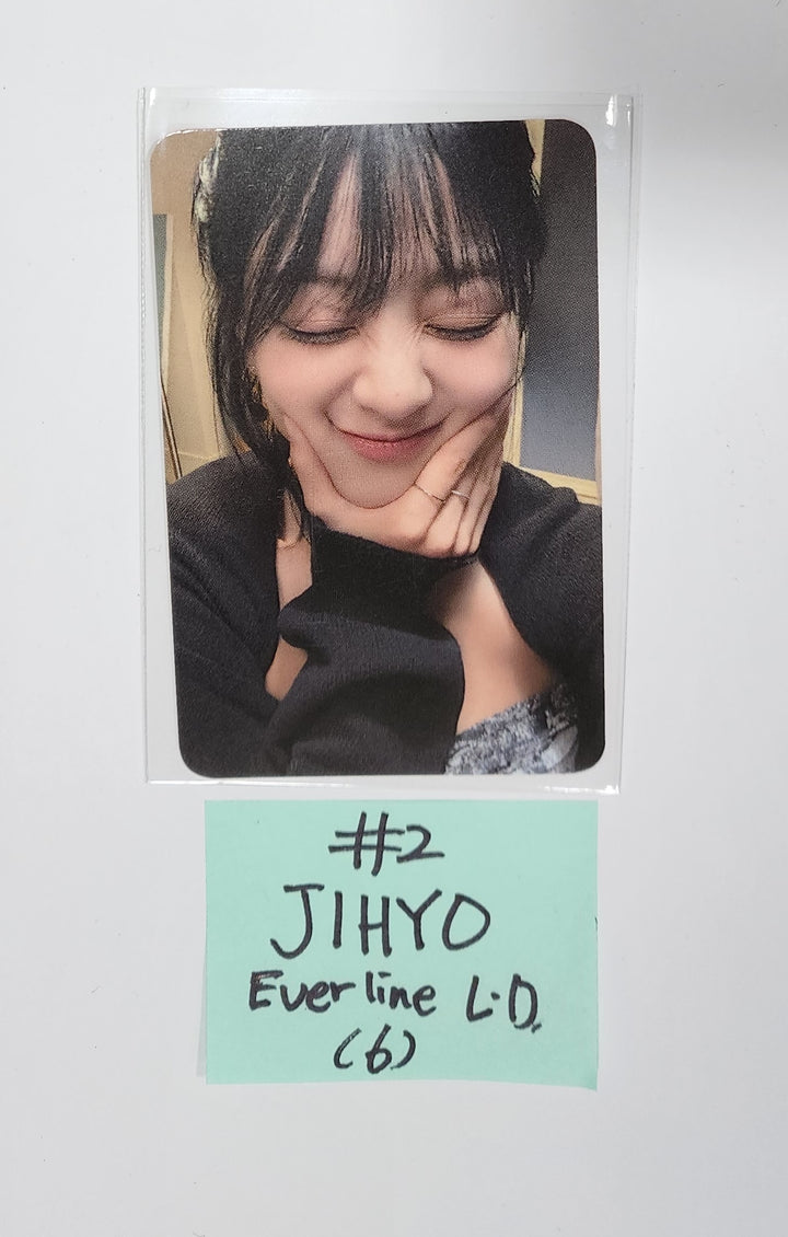 JIHYO "ZONE" 1st Mini Album -  Everline Lucky Draw Event Photocard, 4 Cut Photo, Pin Button, Can Mirror [23.08.23] - HALLYUSUPERSTORE