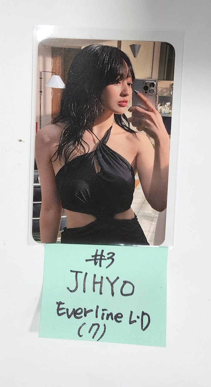 JIHYO "ZONE" 1st Mini Album -  Everline Lucky Draw Event Photocard, 4 Cut Photo, Pin Button, Can Mirror [23.08.23] - HALLYUSUPERSTORE