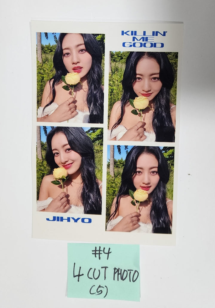JIHYO "ZONE" 1st Mini Album -  Everline Lucky Draw Event Photocard, 4 Cut Photo, Pin Button, Can Mirror [23.08.23] - HALLYUSUPERSTORE