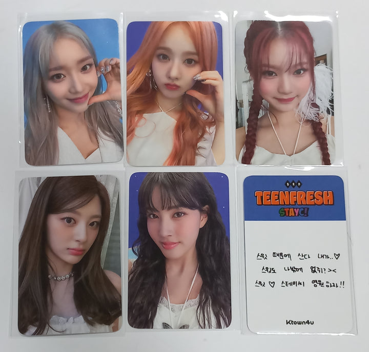 STAYC "TEENFRESH" - Ktown4U Lucky Draw Event Photocard [23.08.24] - HALLYUSUPERSTORE
