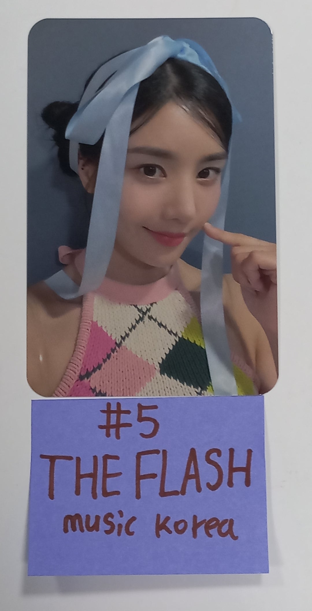 Kwon Eunbi 1st single "The Flash" - Music Korea Fansign Event Photocard [23.08.24] - HALLYUSUPERSTORE