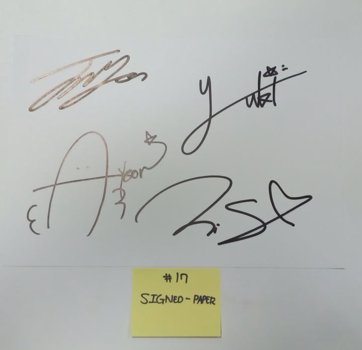 SATURDAY "Find Summer" - Afreeca TV "Making My Favorite I-dol project" - Hand Autographed(Signed) Album &amp; Paper + Event Photocard + Official Photocard [23.08.24] - HALLYUSUPERSTORE